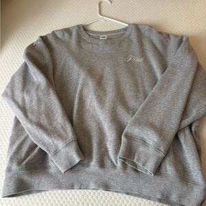 PINK Victoria's Secret Gray Sweater